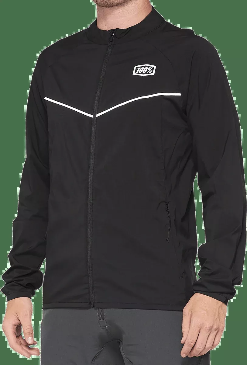 100% Corridor Jacket – Black – Large