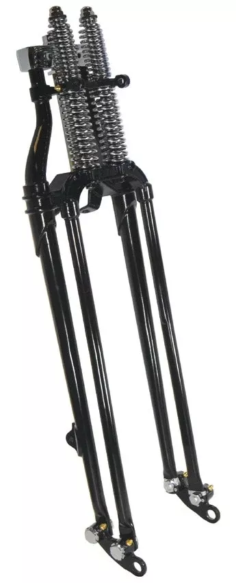 18″ Long Black Hardbody Antique Style Springer Front End Custom Harley 35245