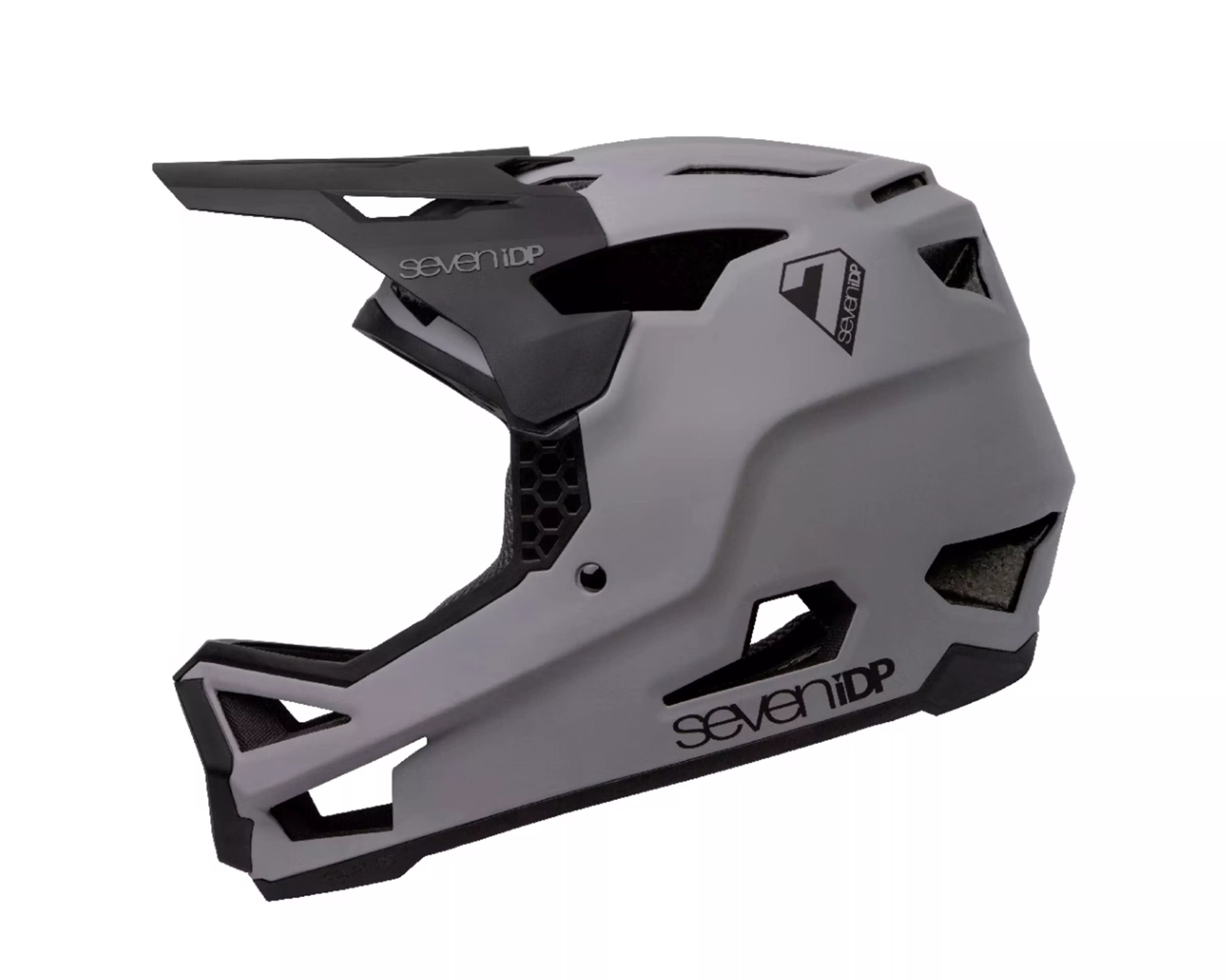 7iDP Project 23 GF Helmet MatGry/GlsBlk LG
