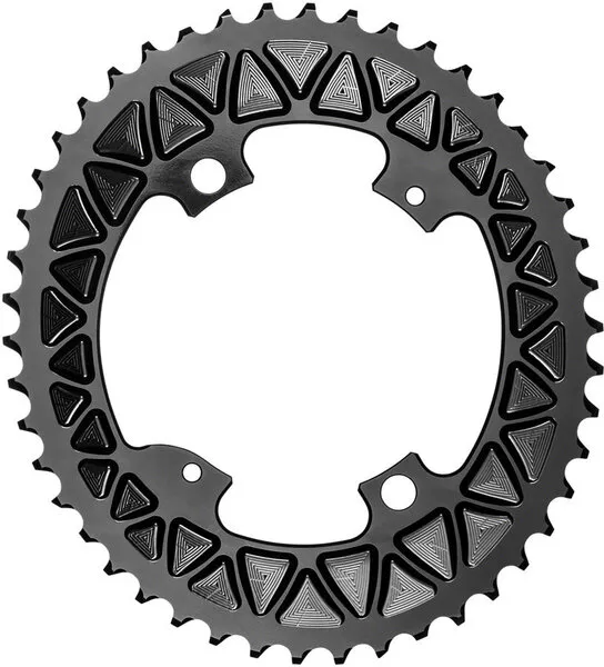 absoluteBLACK Premium Sub-Compact Oval 110 BCD 4-Bolt Road Outer Chainring