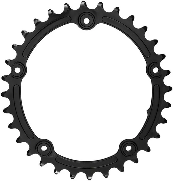 absoluteBLACK Premium Sub-Compact Oval 110 BCD 5-Bolt Road Inner Chainring