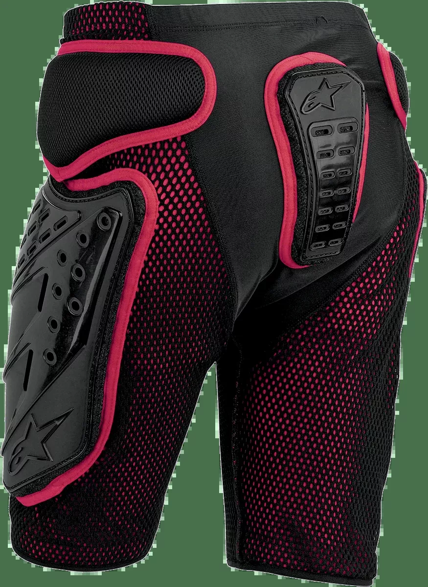 ALPINESTARS Bionic Freeride Shorts - Black/Red - Medium 650707-13-M