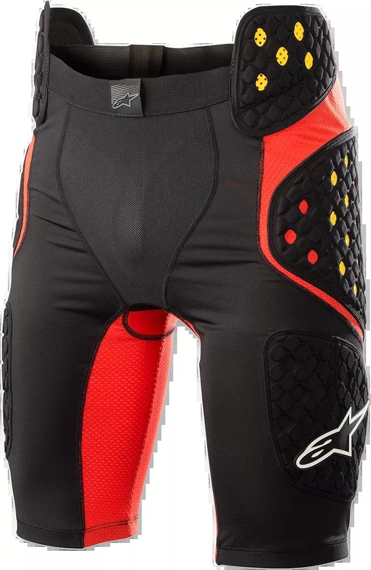 ALPINESTARS Sequence Pro Shorts - Black/Red - 2XL 6507718-13-2X