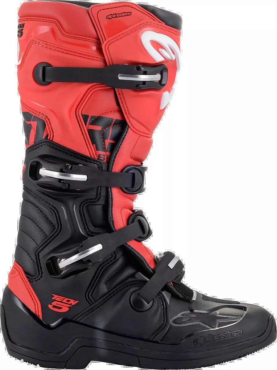 ALPINESTARS Tech 5 Boots - Black/Red- US 11 2015015-13-11