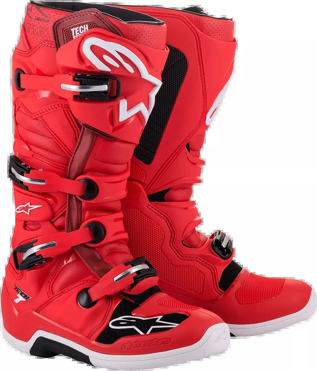 ALPINESTARS Tech 7 Boots - Red - US 11 2012014-30-11