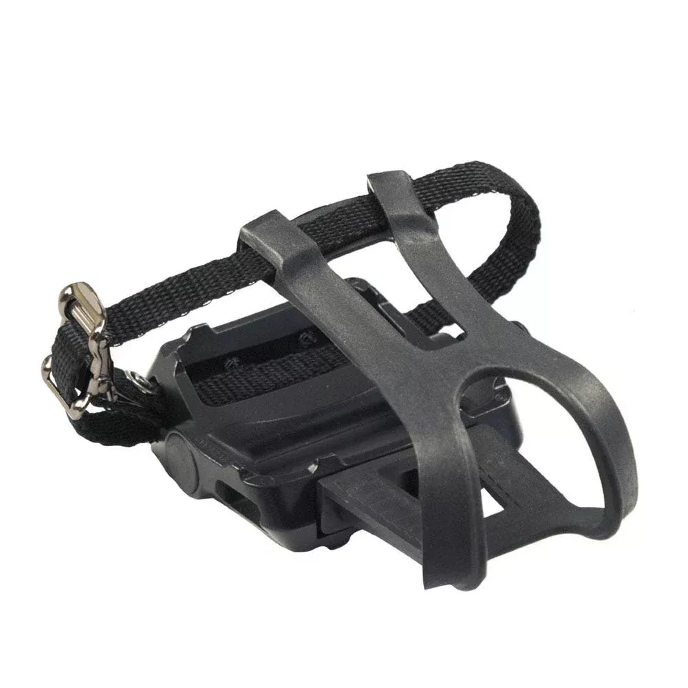 Azur Metal pedal with Toe Cup & Strap Set