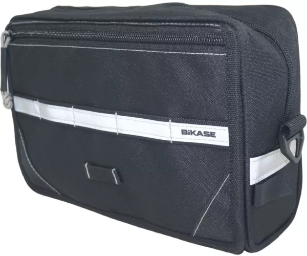 BiKASE NAV Handlebar Bag with Flip Over Phone Holder