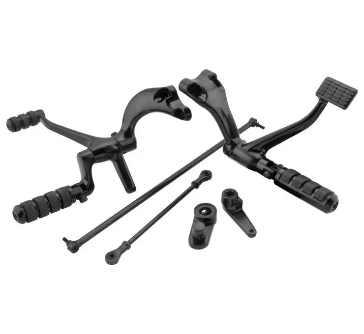 Biker's Choice 056279 Black Standard Forward Control Kit 14-19 Harley Sportster