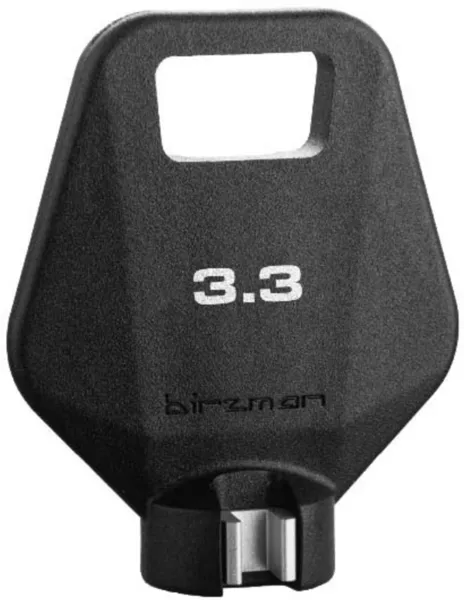 Birzman Two-Way Spoke Wrench, Black, 3.3mm NLS