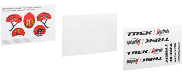 Bontrager XXX WaveCel Trek-Segafredo Decal Set