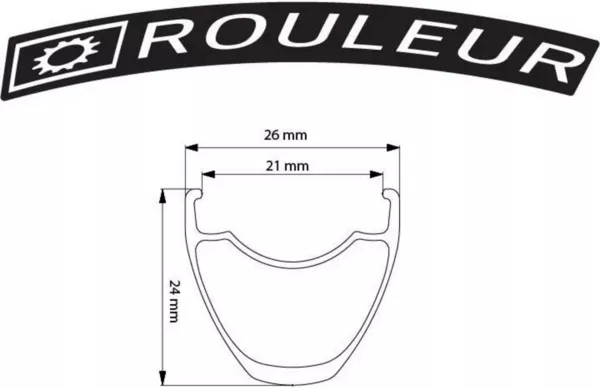 Boyd Cycling Rouleur TR Alloy 700c Disc Rims