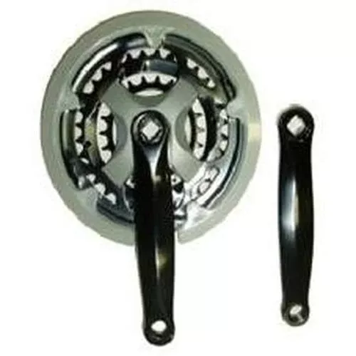 BPW Steel Chainset 42/32/22 Black