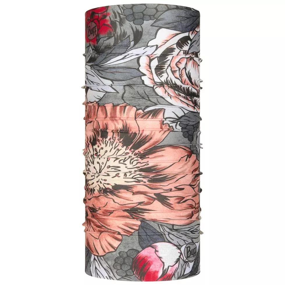 Buff COOLNET UV+ Unisex Headband/Neck Tube Light Gray Chimera Multi One Size