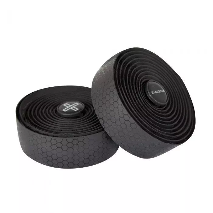 Burgh Hex Stealth Bar Tape Black 2.5mm