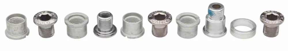 Campagnolo Campagnolo Chainring Bolt Kit for Centaur Aluminum, Silver