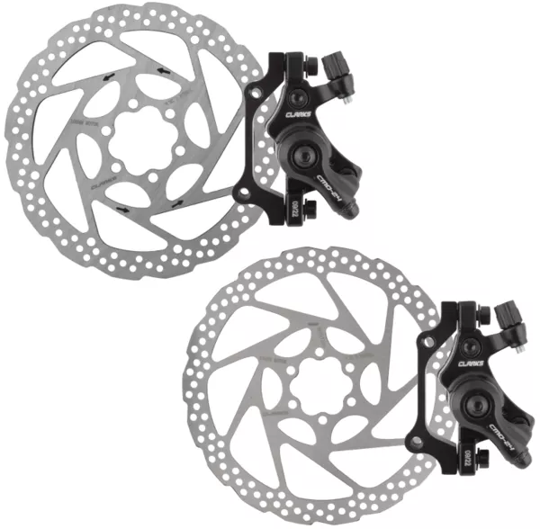 Clarks CMD-24 E-Bike Mechanical Disc Calipers Set