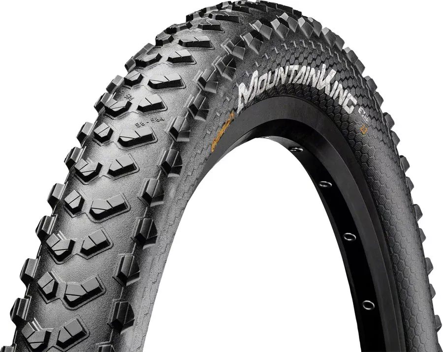 Continental Mountain King Tire – 29 x 2.30, Clincher, Wire, Black, E25