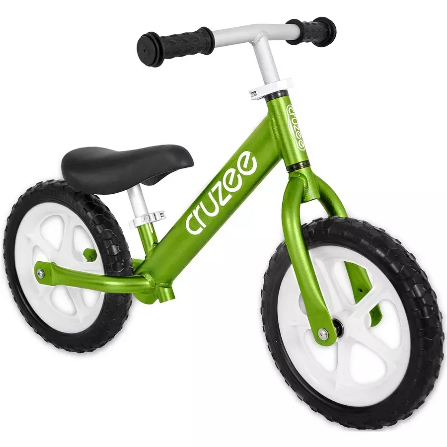 Cruzee UltraLite 12” Balance Bike Green