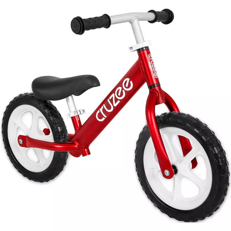 Cruzee UltraLite 12” Balance Bike Red