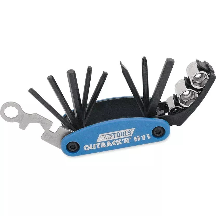 CruzTools Cruz Tools Outback'r H13 Folding Multi Tool Kit for Harley