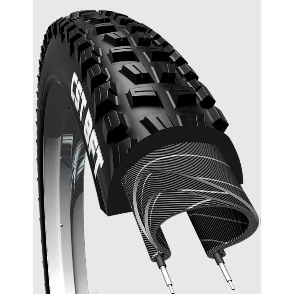 CST BFT Knobby Folding TR MTB Tyre 29 x 2.25” Black