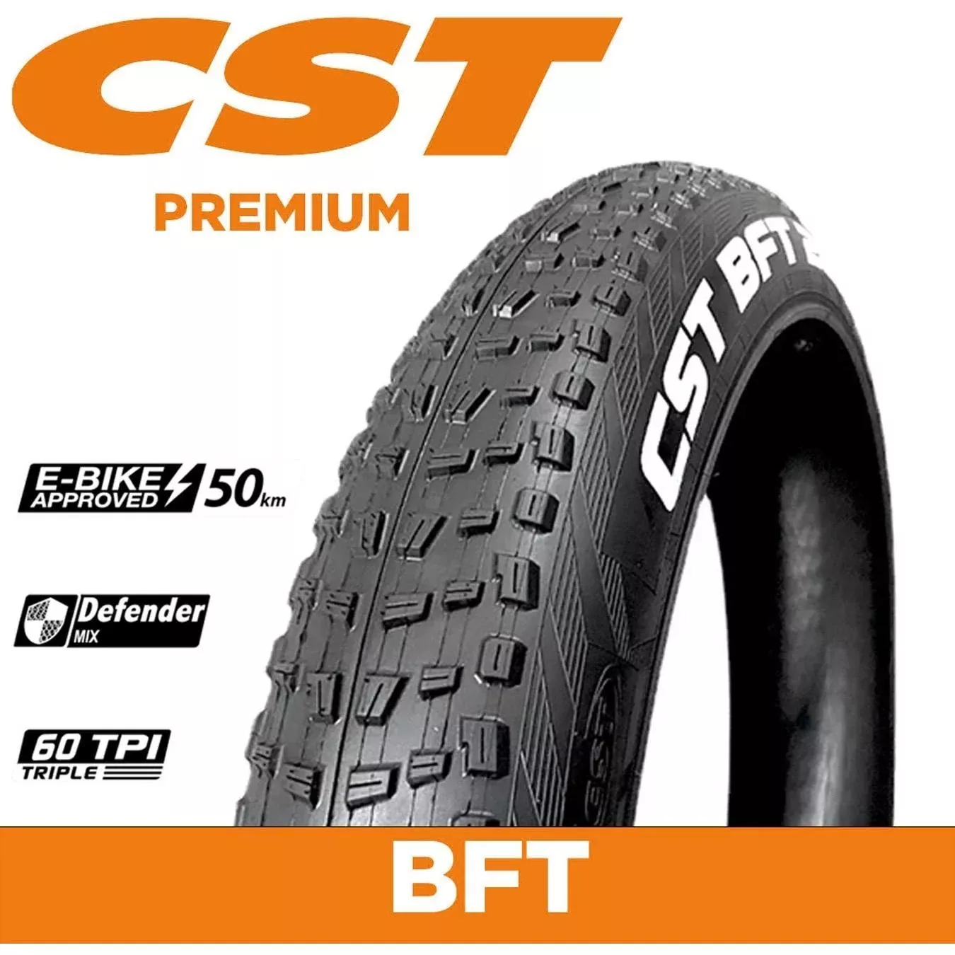 CST C1752 Wirebead Tyre 26 x 4”