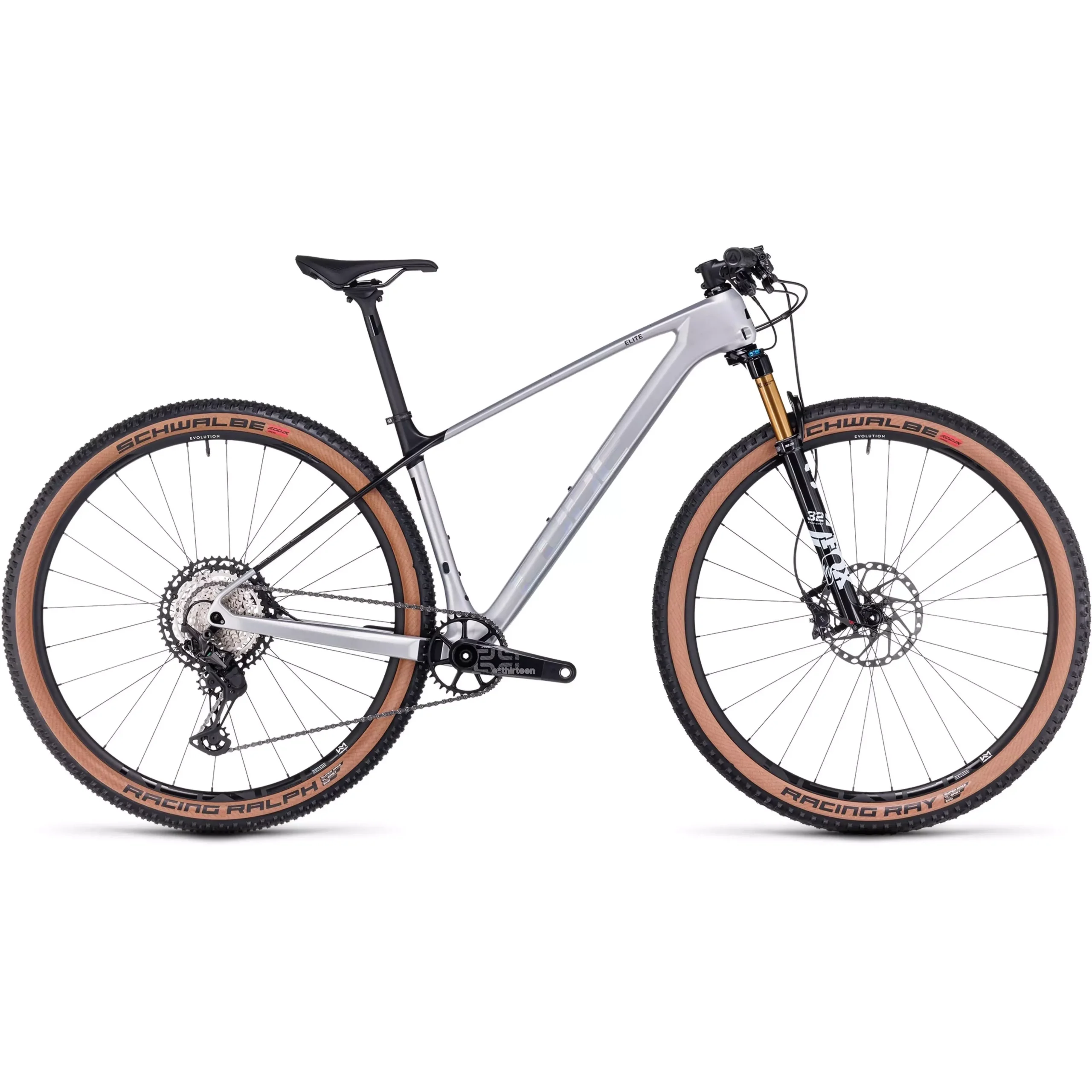 Cube Elite C:62 Pro Cross-Country Bike Silver/Carbon