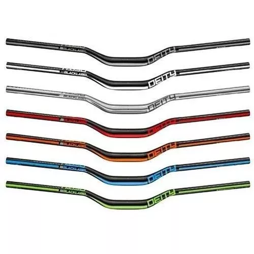 Deity Blacklabel Handlebar 800 x 38mm Rise 31.8mm Bore Orange