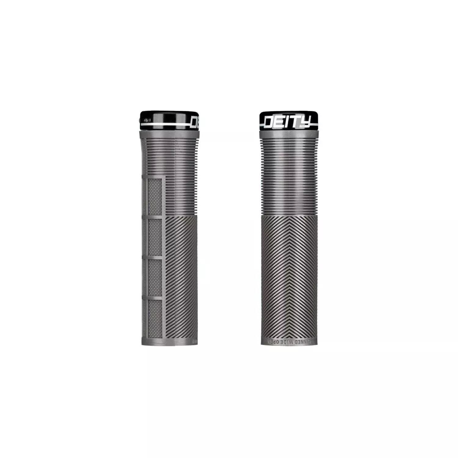 Deity Knuckleduster Lock On Grips Stealth