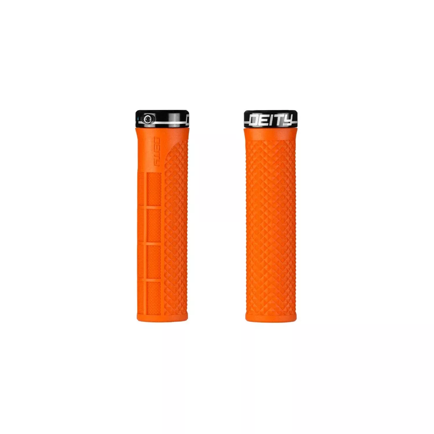 Deity Lockjaw Grips Orange