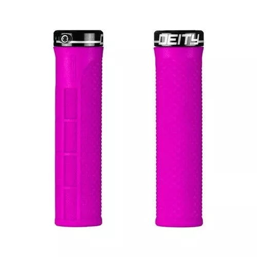 Deity Lockjaw Grips Pink