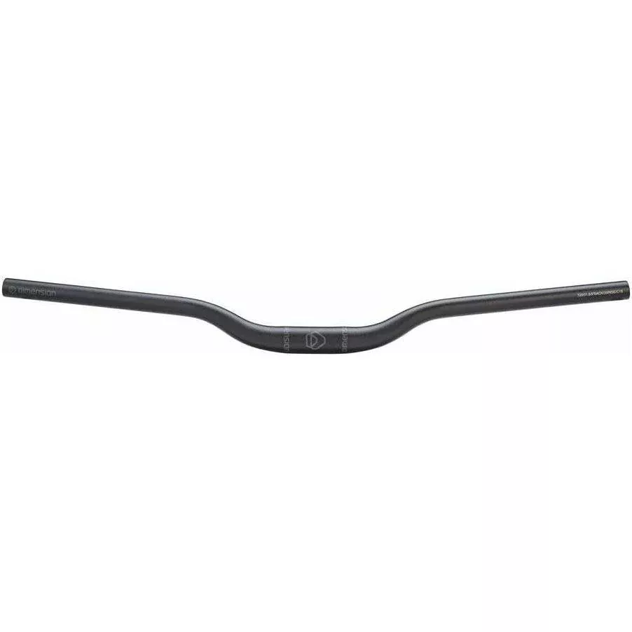 Dimension HBRB11L Mountain Riser Aluminum Handlebar 31.8mm 720mm Black
