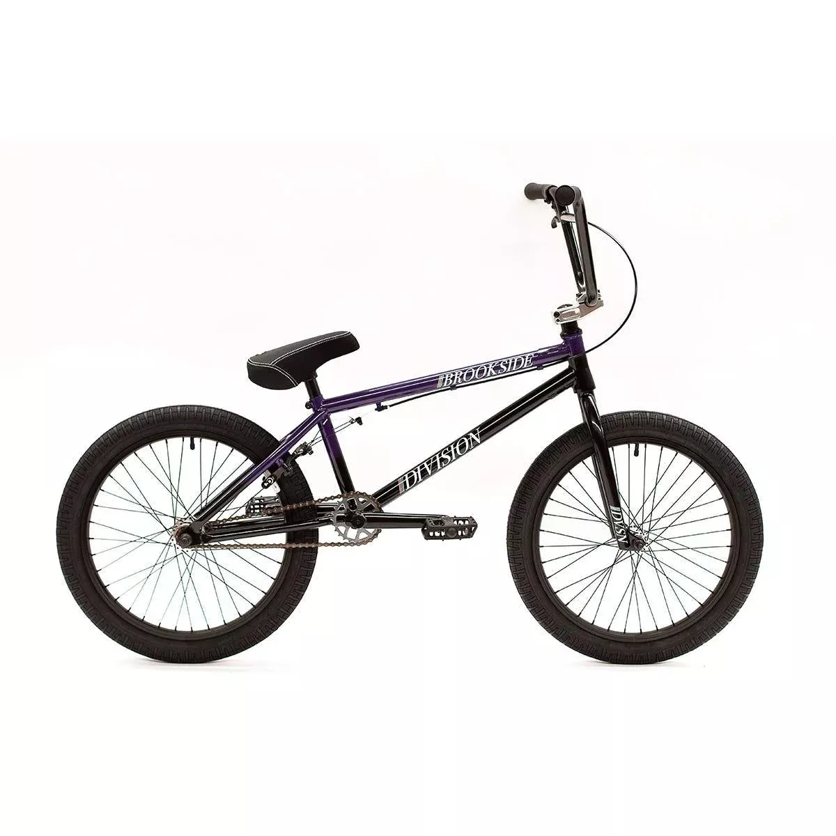 Division Brookside 20” BMX Bike Black/Purple Fade