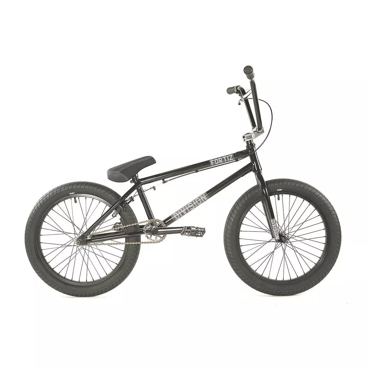 Division Fortiz BMX Bike Black Polished