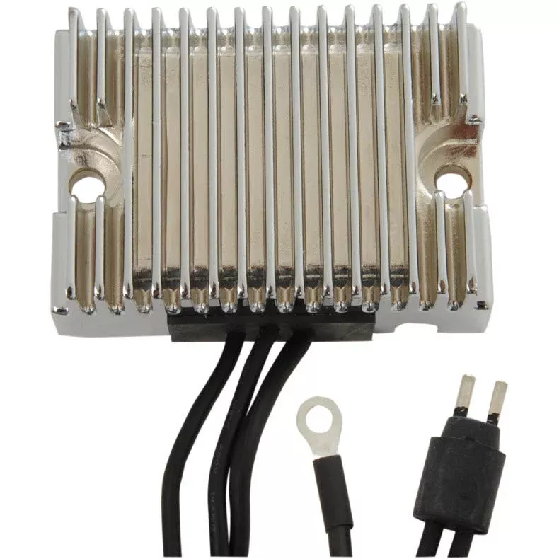 Drag Premium Solid State Chrome Voltage Regulator Harley 94-03 XL Repl 74523-94
