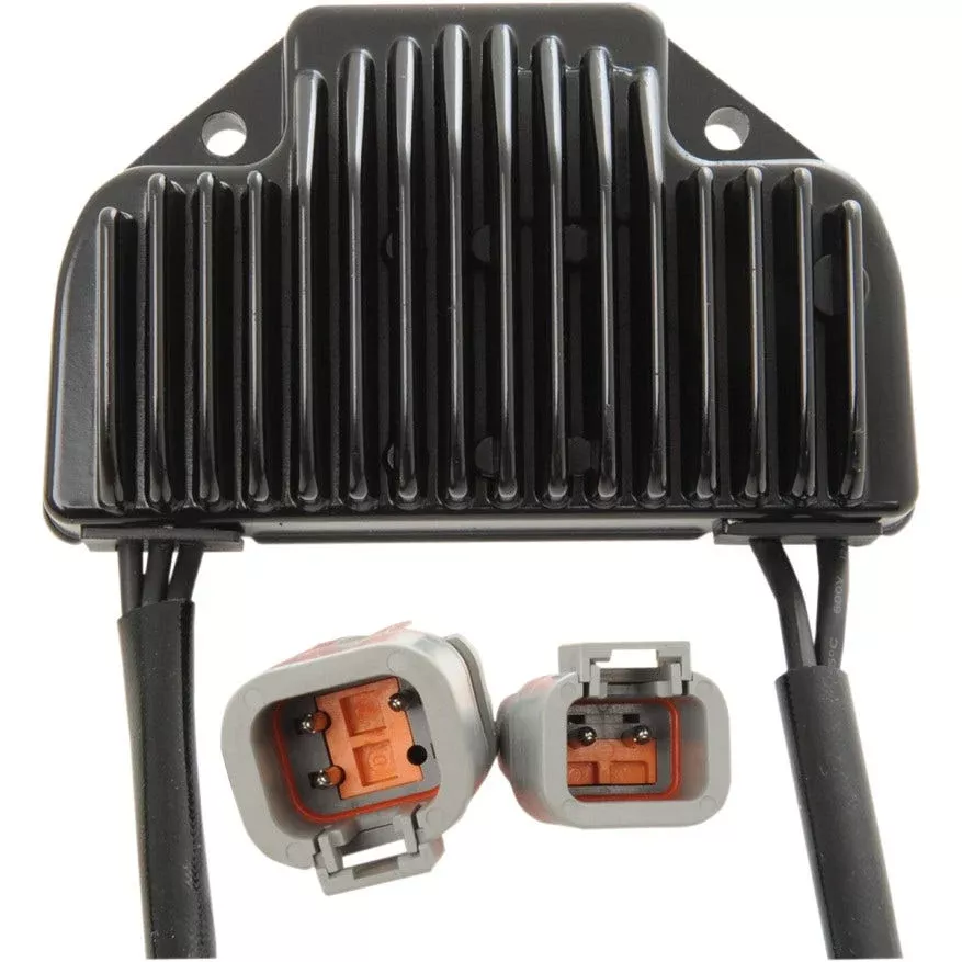 Drag Solid State Black Voltage Regulator Harley 06-07 Dyna FXD/WG Repl 74631-06