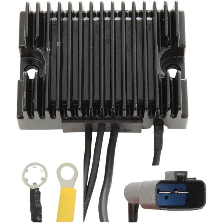 Drag Solid State Black Voltage Regulator Harley 2000 Softail Repl 74512-00
