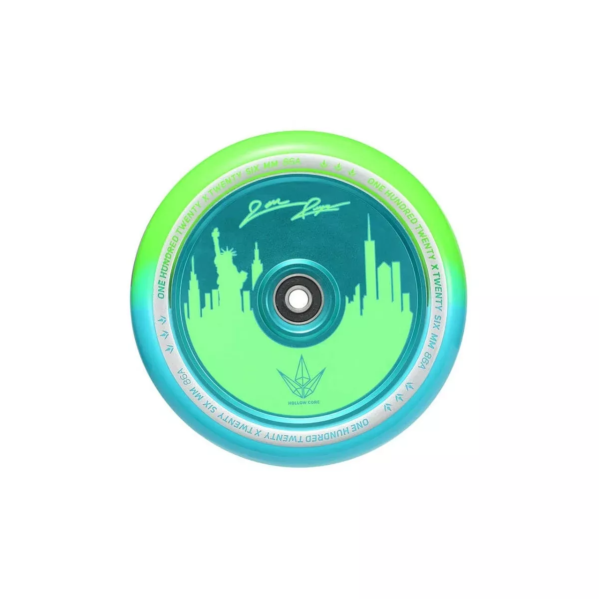 Envy Jon Reyes Scooter Wheel (1pc) 120mm Green/Teal