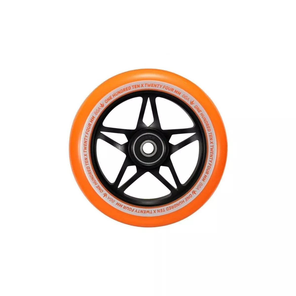 Envy S3 Scooter Wheel (1pc) 110mm Black/Green