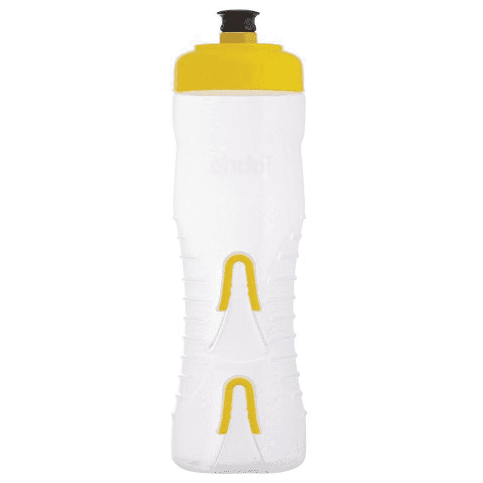 Fabric Cageless Bottle Clear/Ylw 750ml