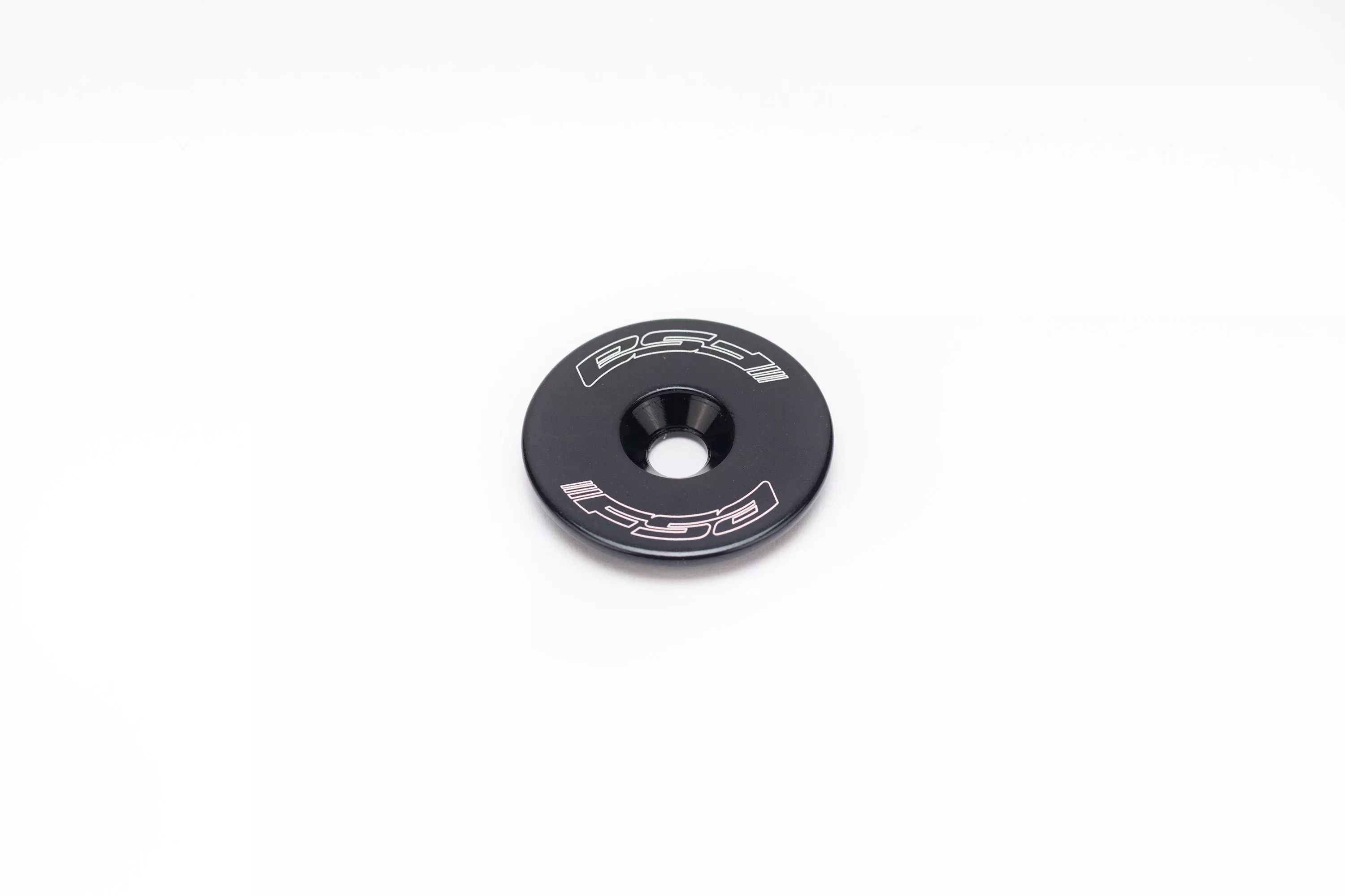 FSA Headset Top Cap 1-1/8" Alloy Black w/opkge