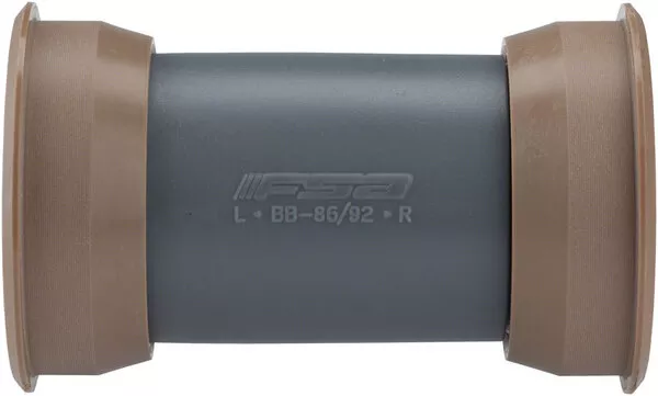 FSA MegaExo Steel Mountain Bottom Bracket for BB89.5 & BB92 Frames for Carbon ARC Cranks, Plastic Cups