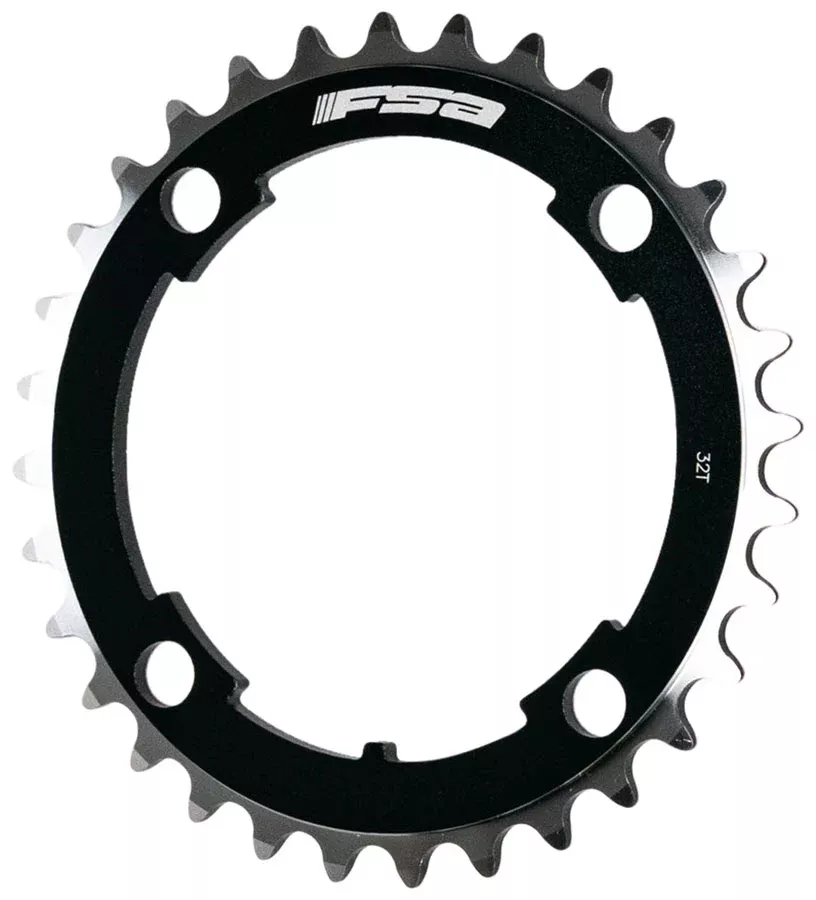 Full Speed Ahead DH/SS MTB Chainring, 32T, 104BCD, 4-bolt, 3mm offset