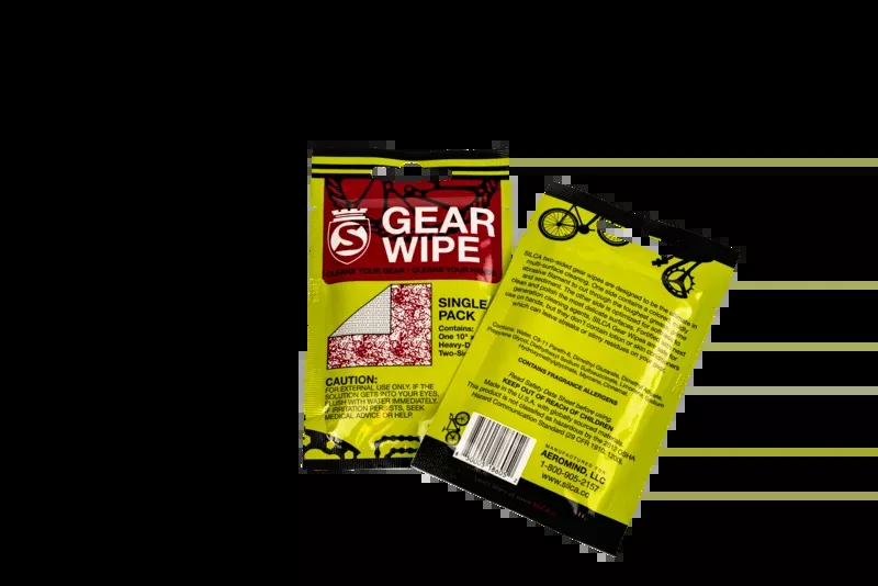 Gear Wipe Singles, 12 pack