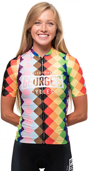 George’s Cycles Custom Core Women’s Jersey – Pride