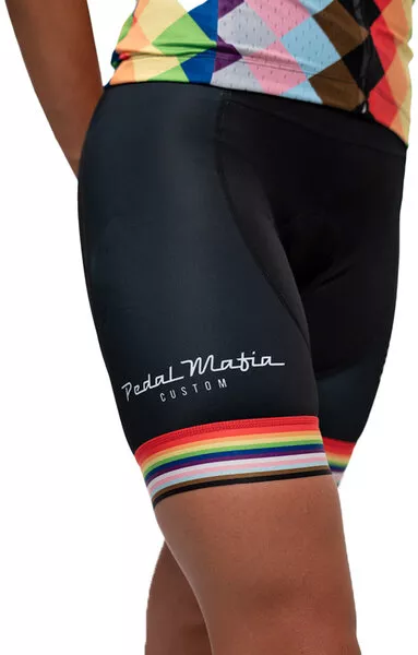 George's Cycles Custom Core Women's Shorts - Pride