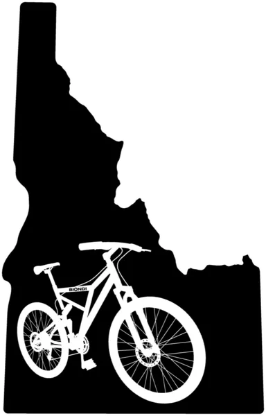 George's Cycles MTB Idaho Sticker