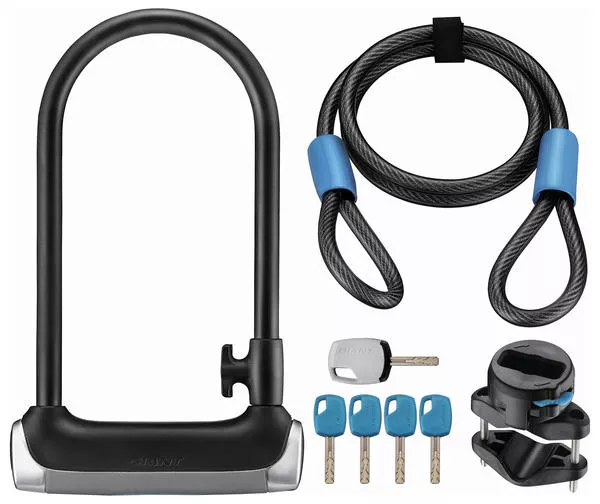 Giant Surelock Protector 1 DT U-Lock and Cable Combo Pack