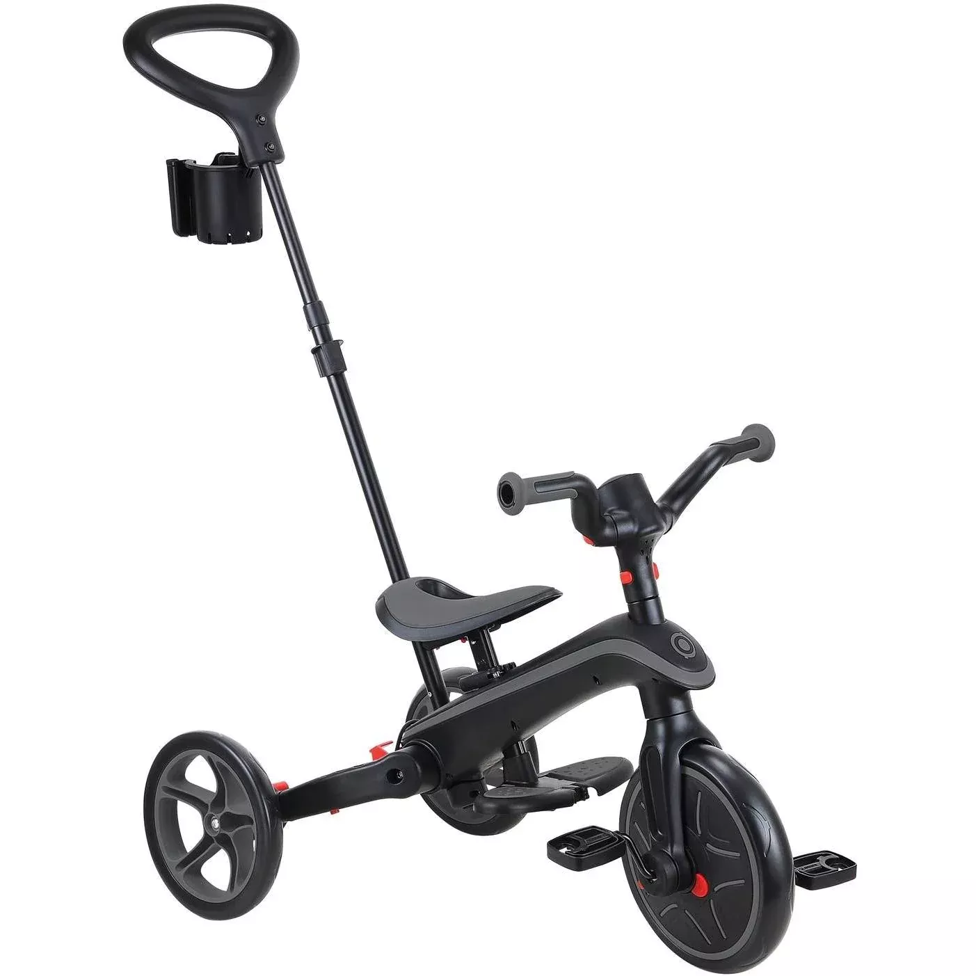 Globber Explorer Foldable 4in1 Kids Trike Black/Grey