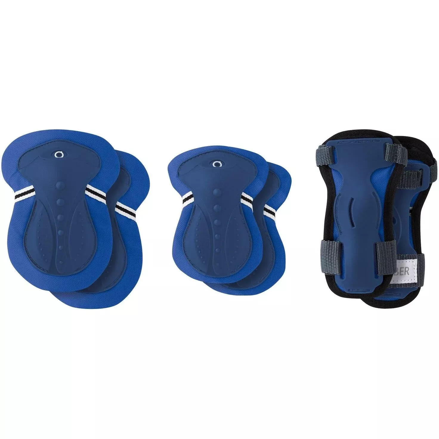 Globber Junior Protective Pad Set Navy Blue